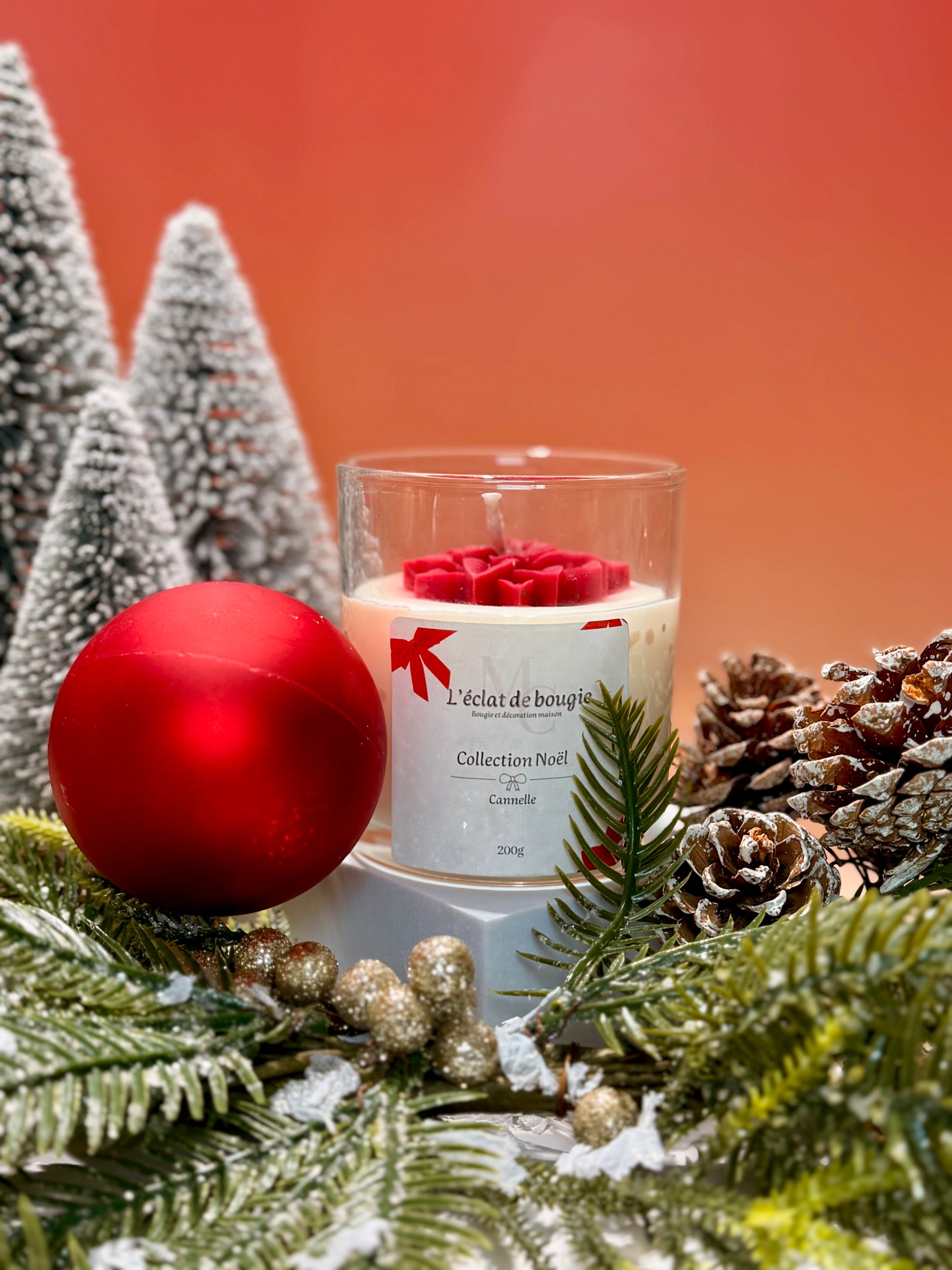 Bougie Pot Noël