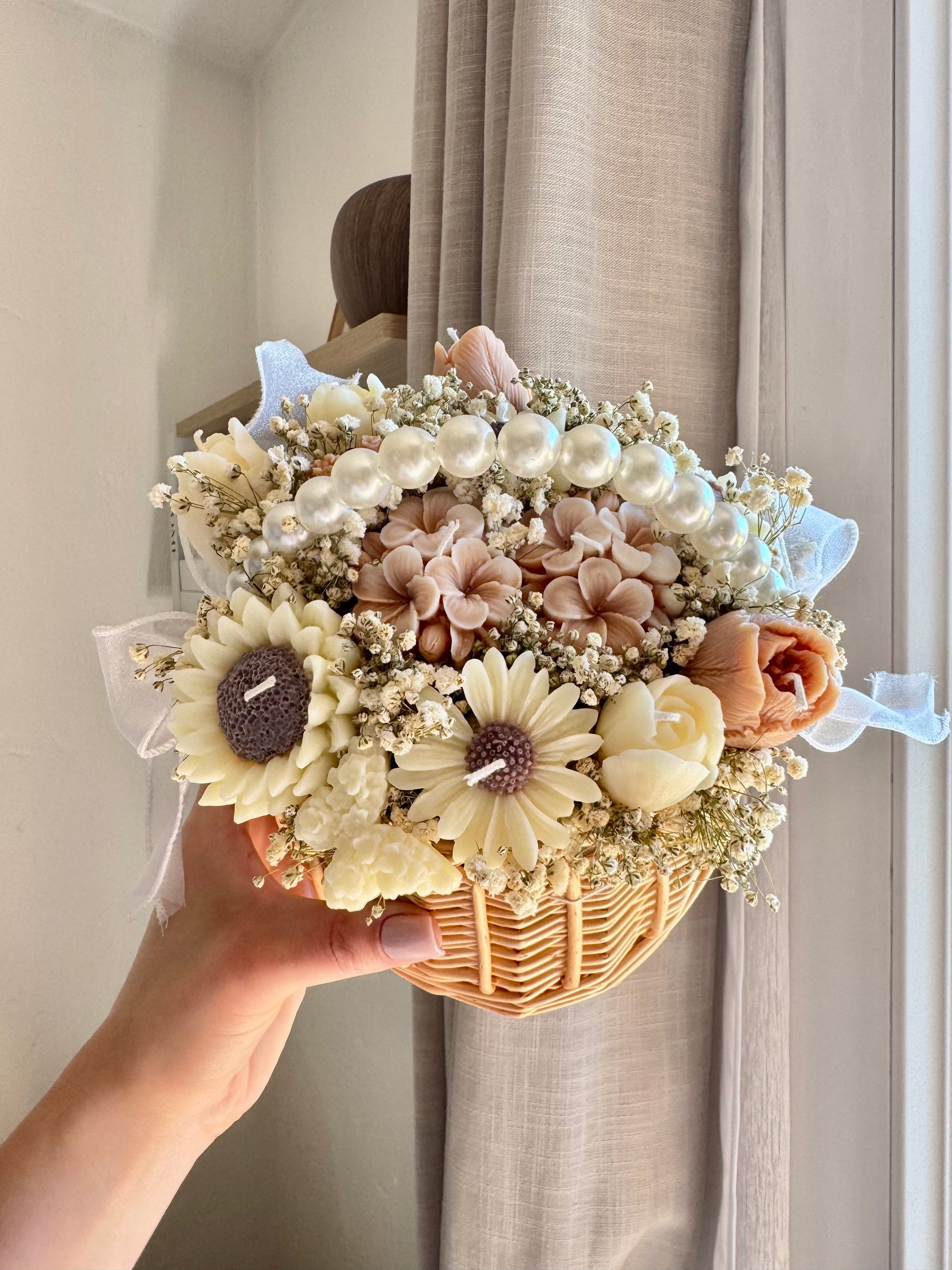 bouquet panier collecion été