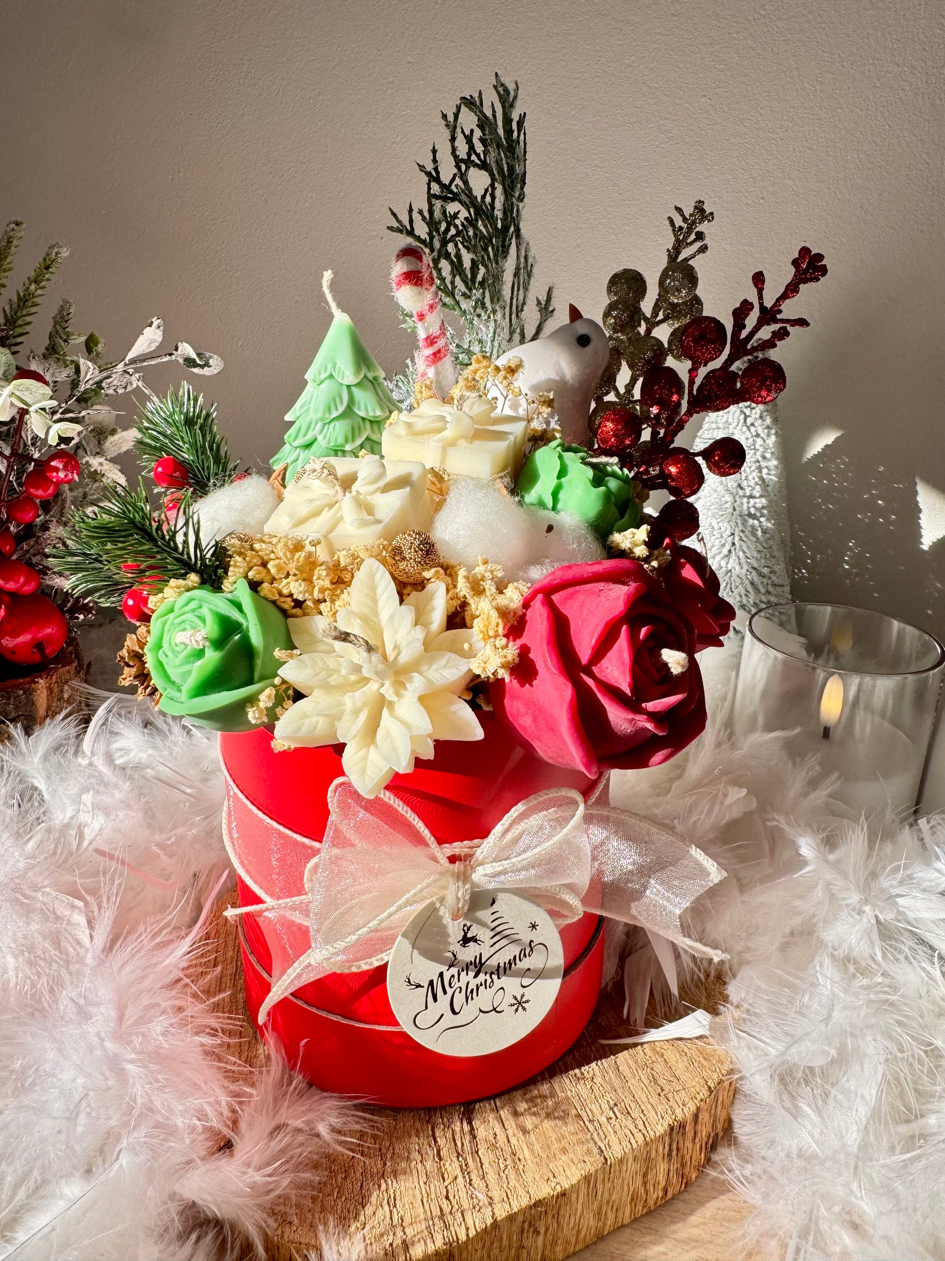 Bouquet Bougie Noël