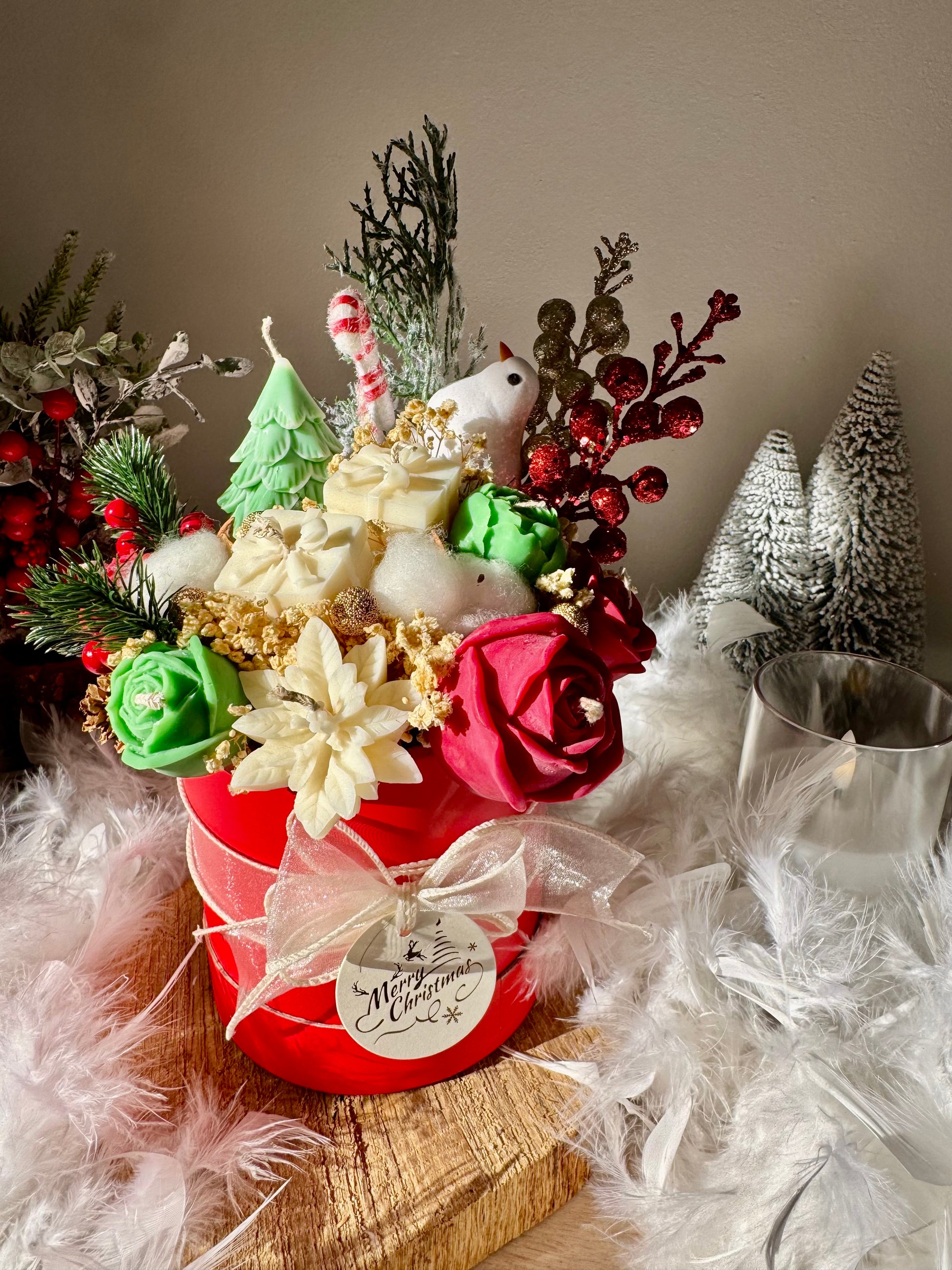 Bouquet Bougie Noël
