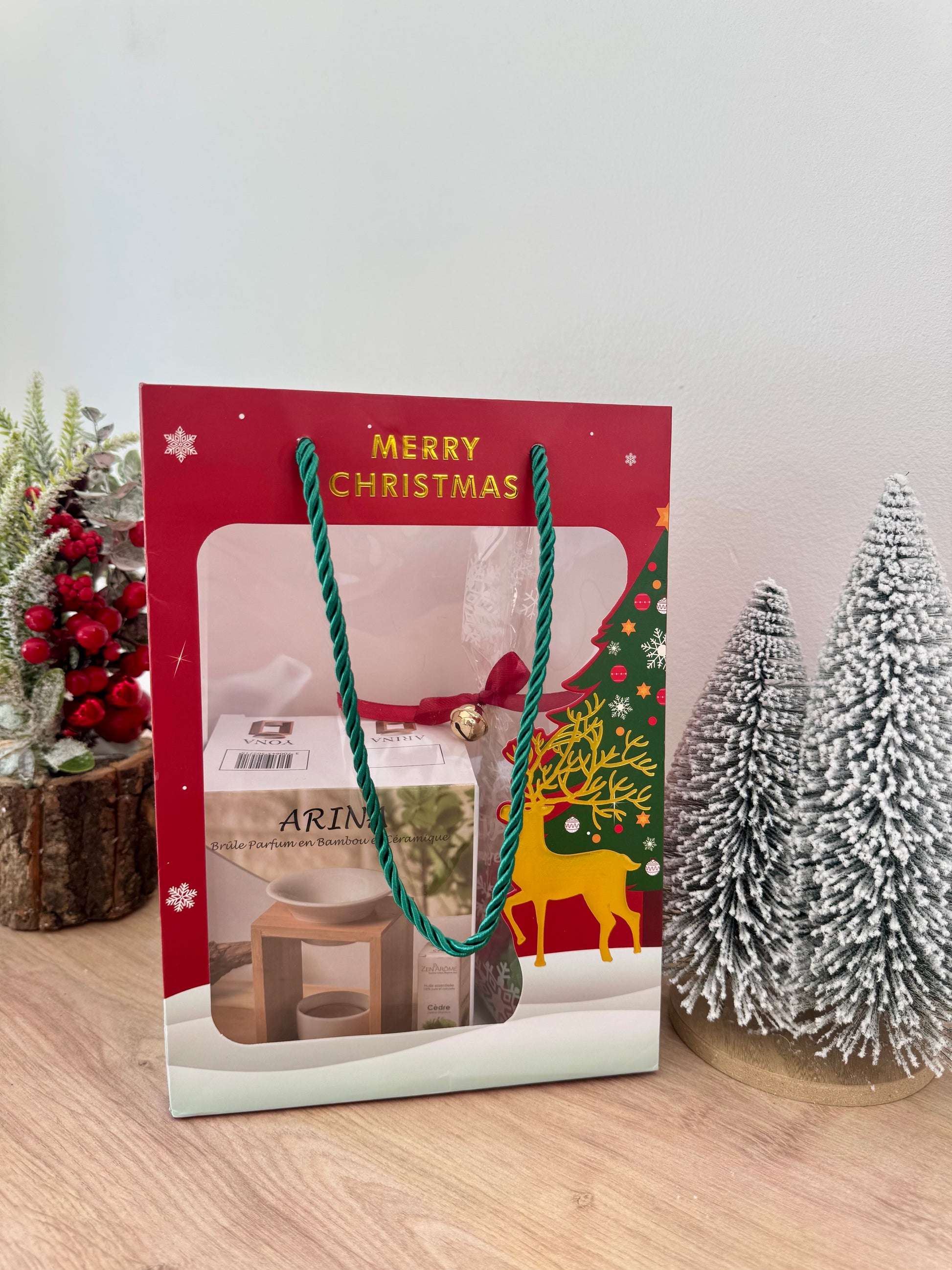 Coffret cadeau brûle-parfums & fondants parfumés-Edition Noël 🎁