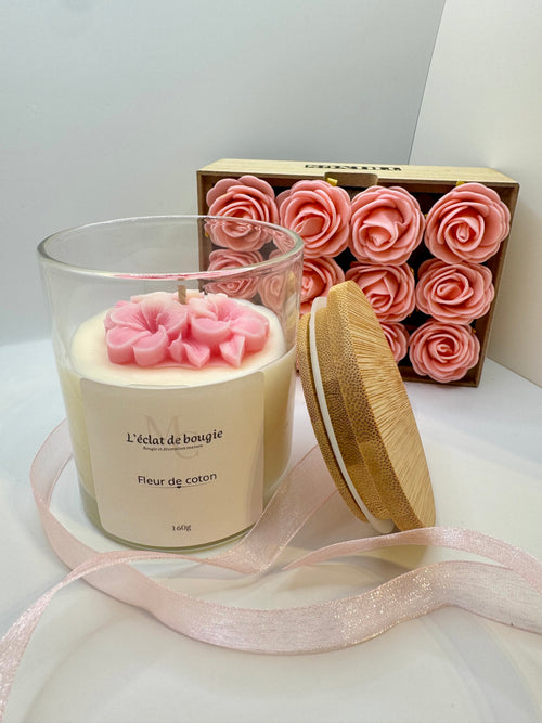 Bougie Fleur de coton